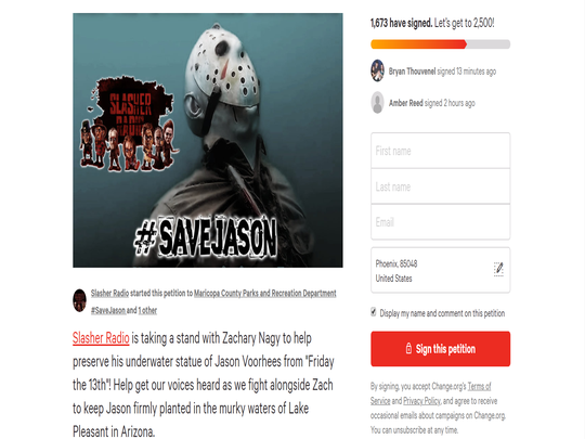 Petition to #SaveJason