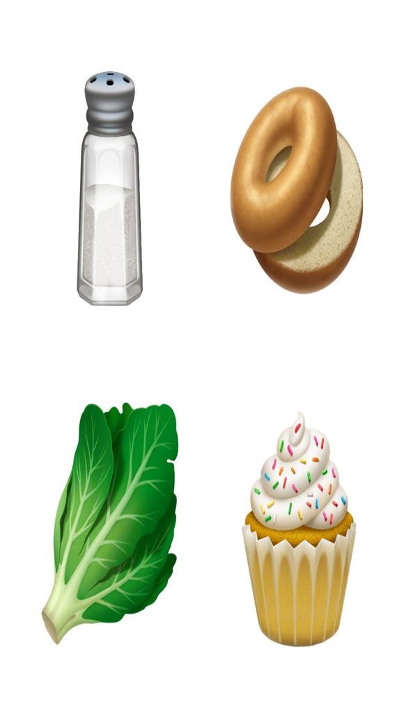 iOS 12.1 will also add an emoji to the cupcake and bagel.