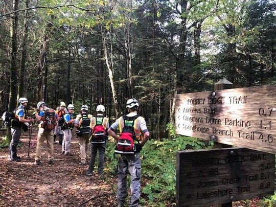 About 175 search and rescue personnel searched 500 miles of trails in the Great Smoky Mountains National Park in search of Susan Clements, missing for a week before she was found dead on October 2.