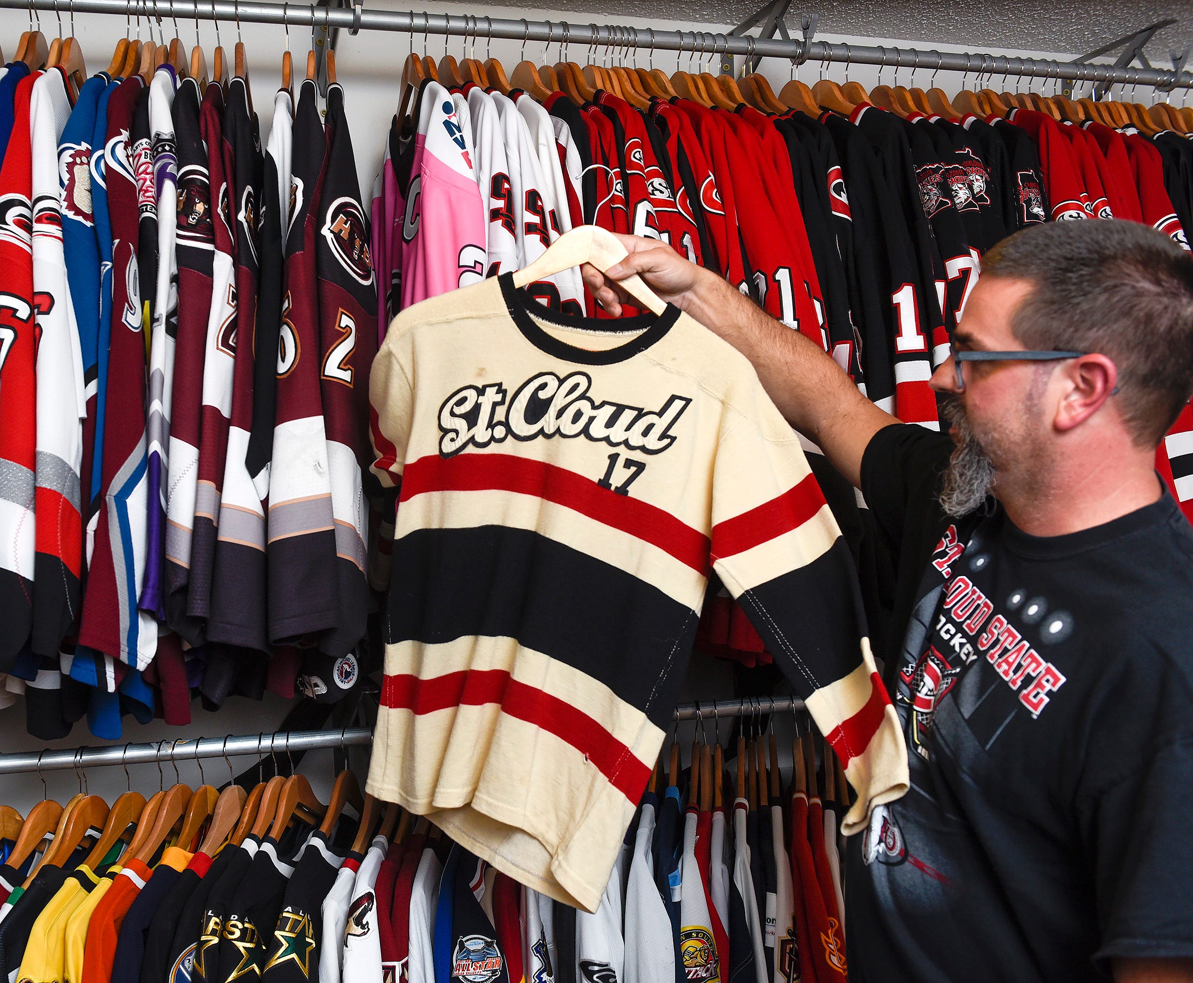 st cloud state hockey jersey