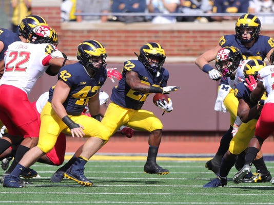 Karan Higdon, Ben Mason