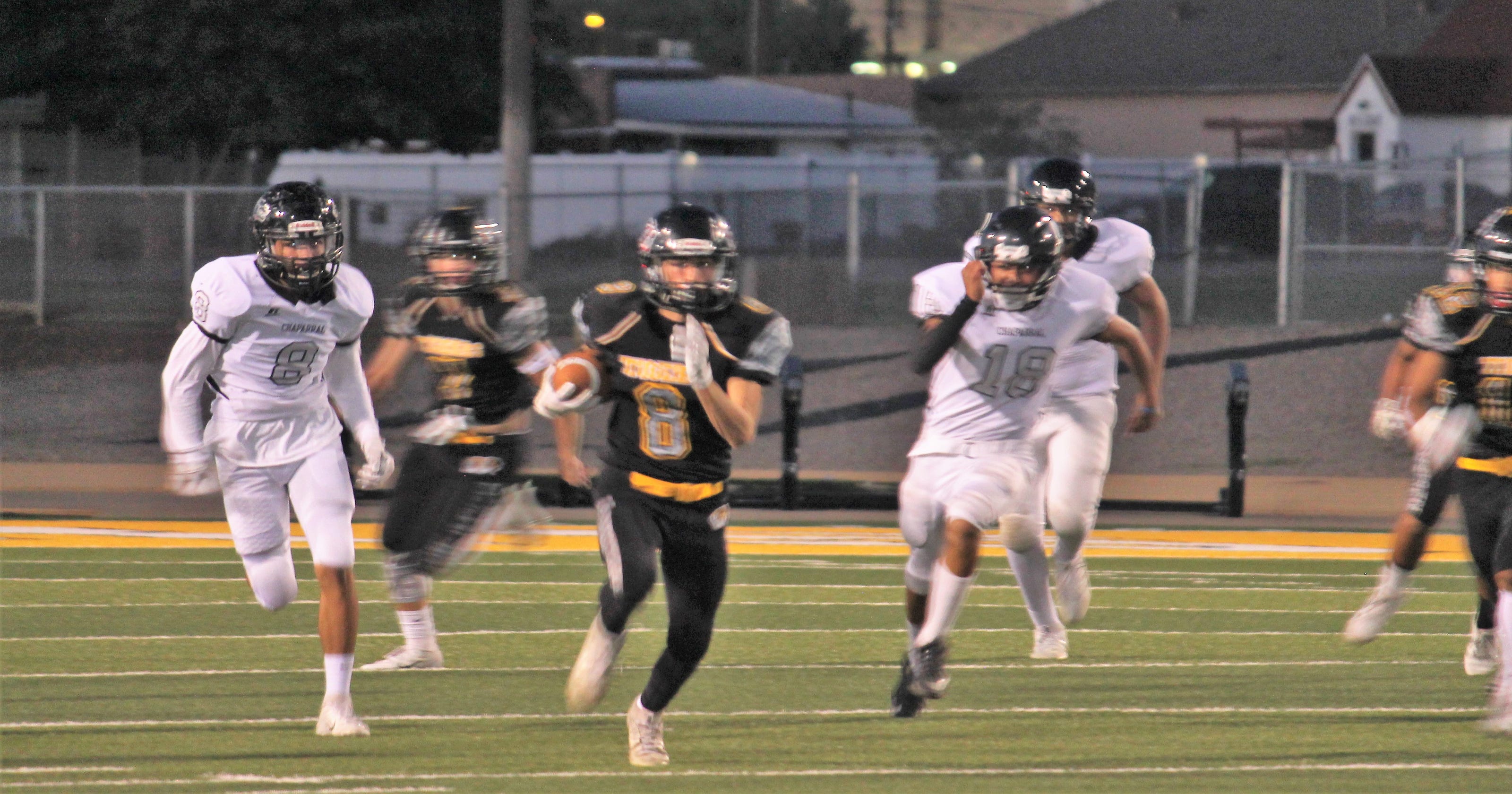 Alamogordo Tigers end losing streak with 35-0 win over Chaparral
