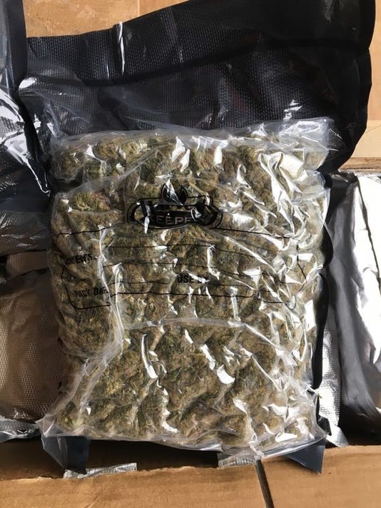 60 pounds of marijuana, $110k seized in Bloomington weed bust