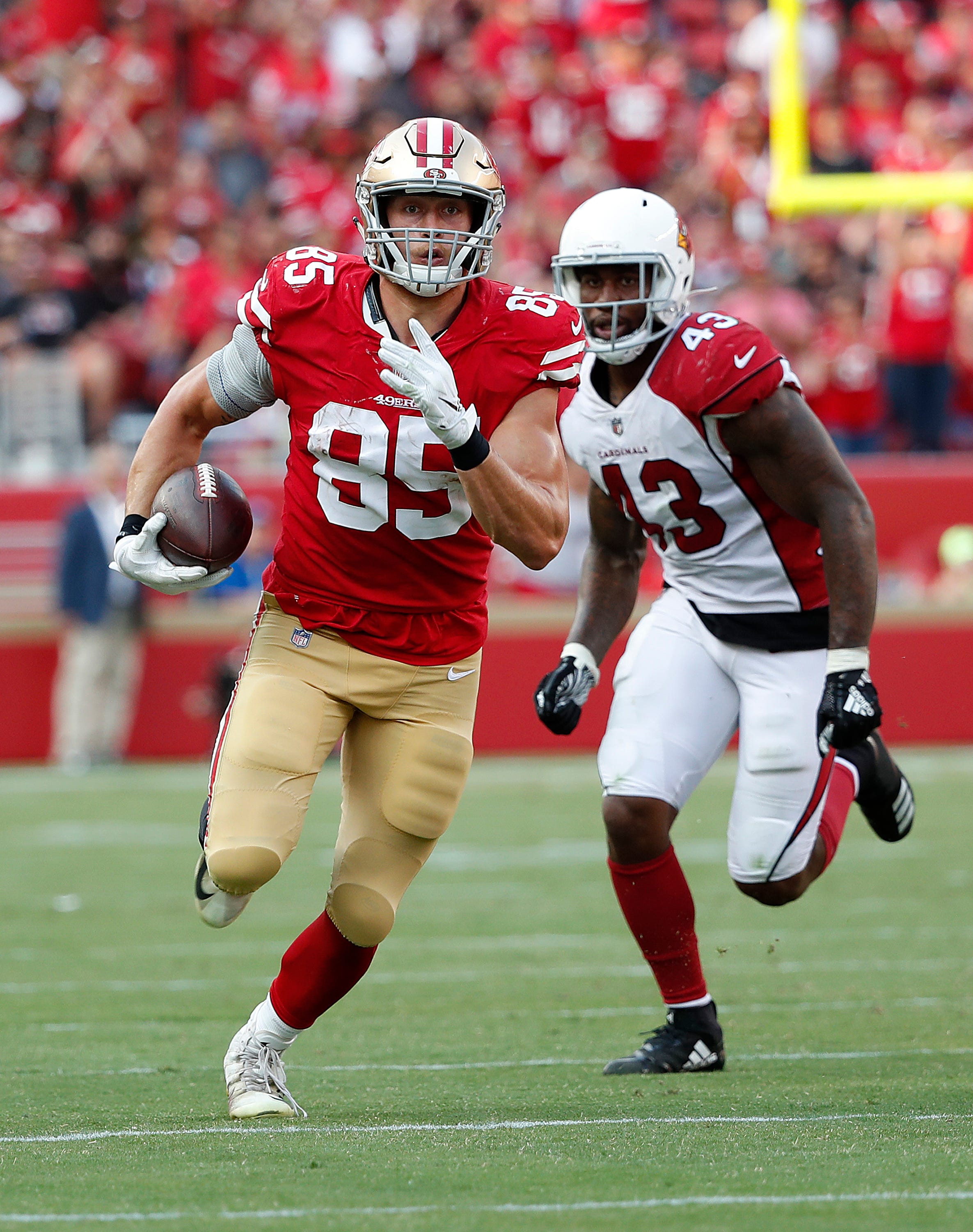 George Kittle's Transformation From Solid Iowa Player To 49ers Superstar