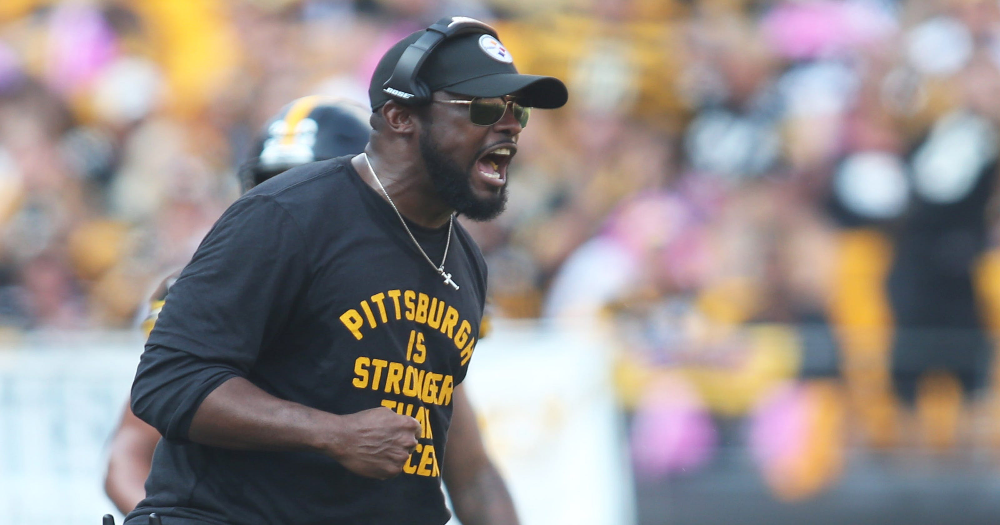 Pittsburgh Steelers coach Mike Tomlin: Some NFL penalties 
