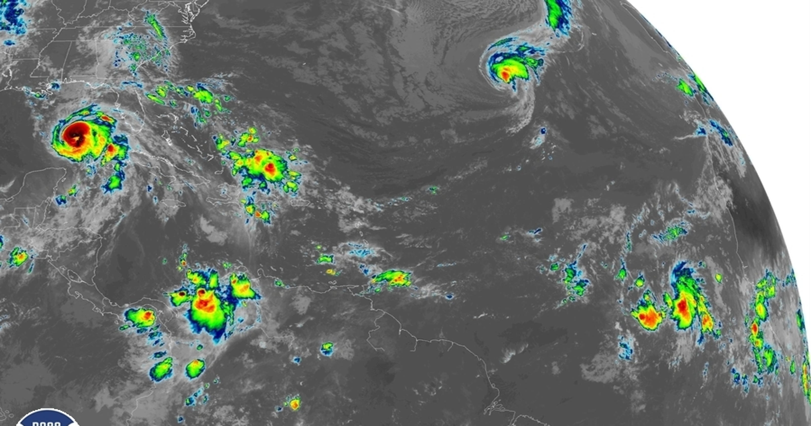 Tropical Storm Nadine forecast and path; Leslie strengthens into