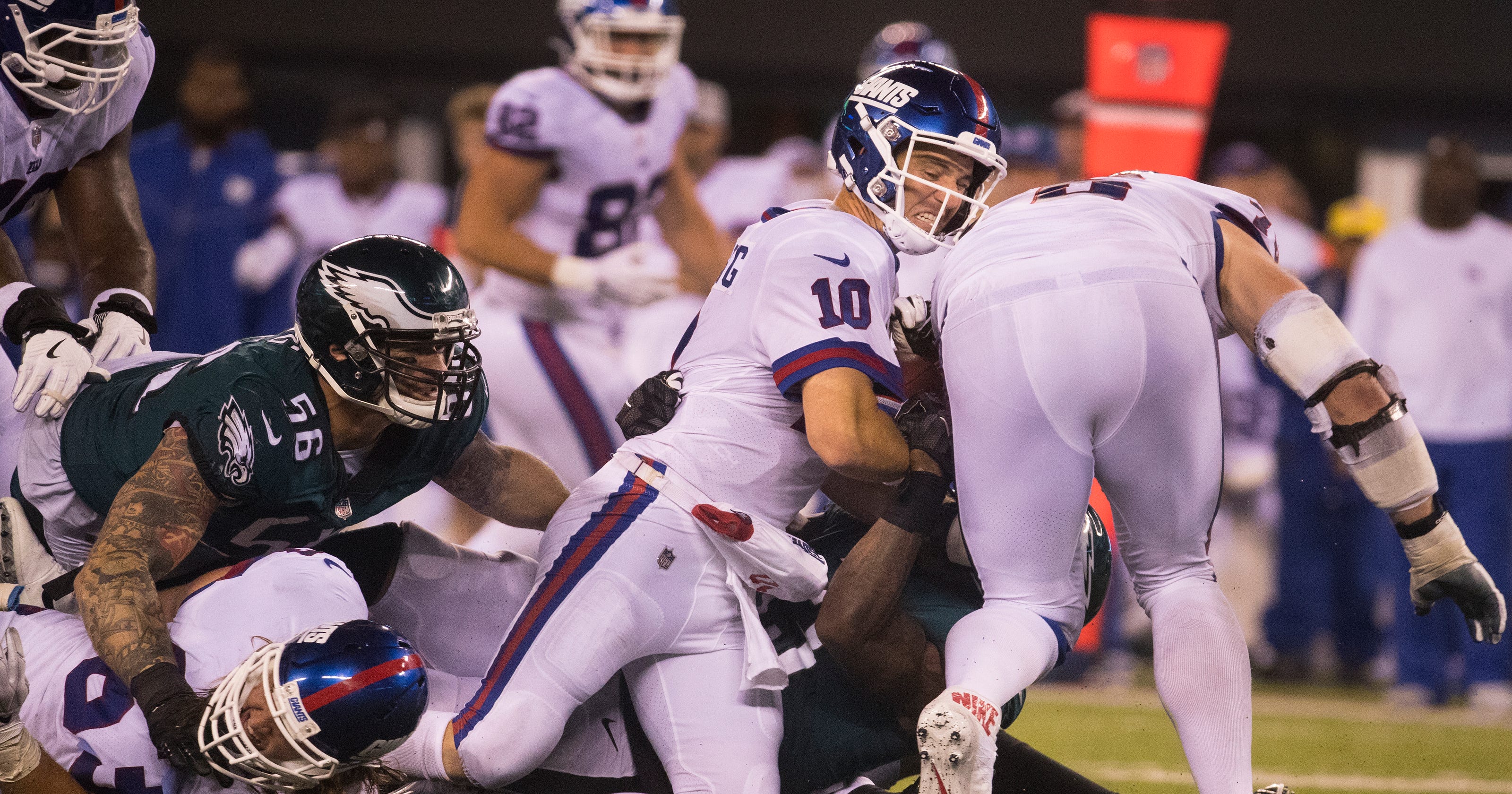 Philadelphia Eagles vs. New York Giants Game time, TV broadcast