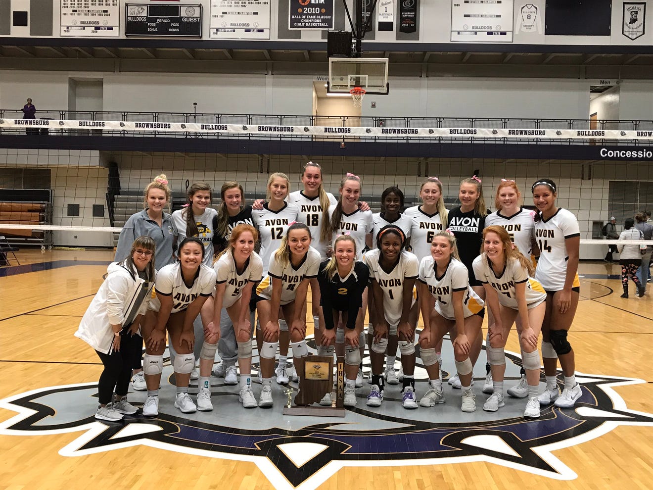 Indiana HS volleyball Avon wins 18thstraight sectional title