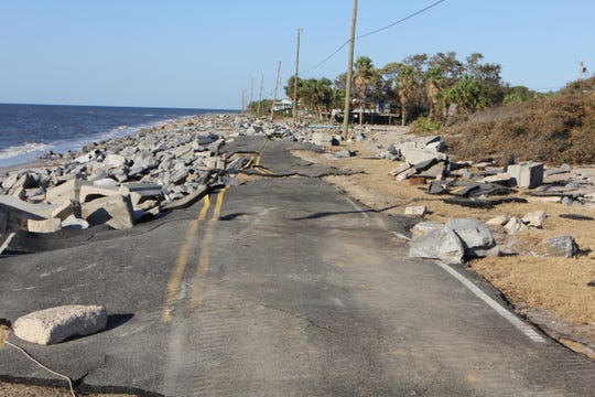 Post-Hurricane Michael, getting to Alligator Point is tricky