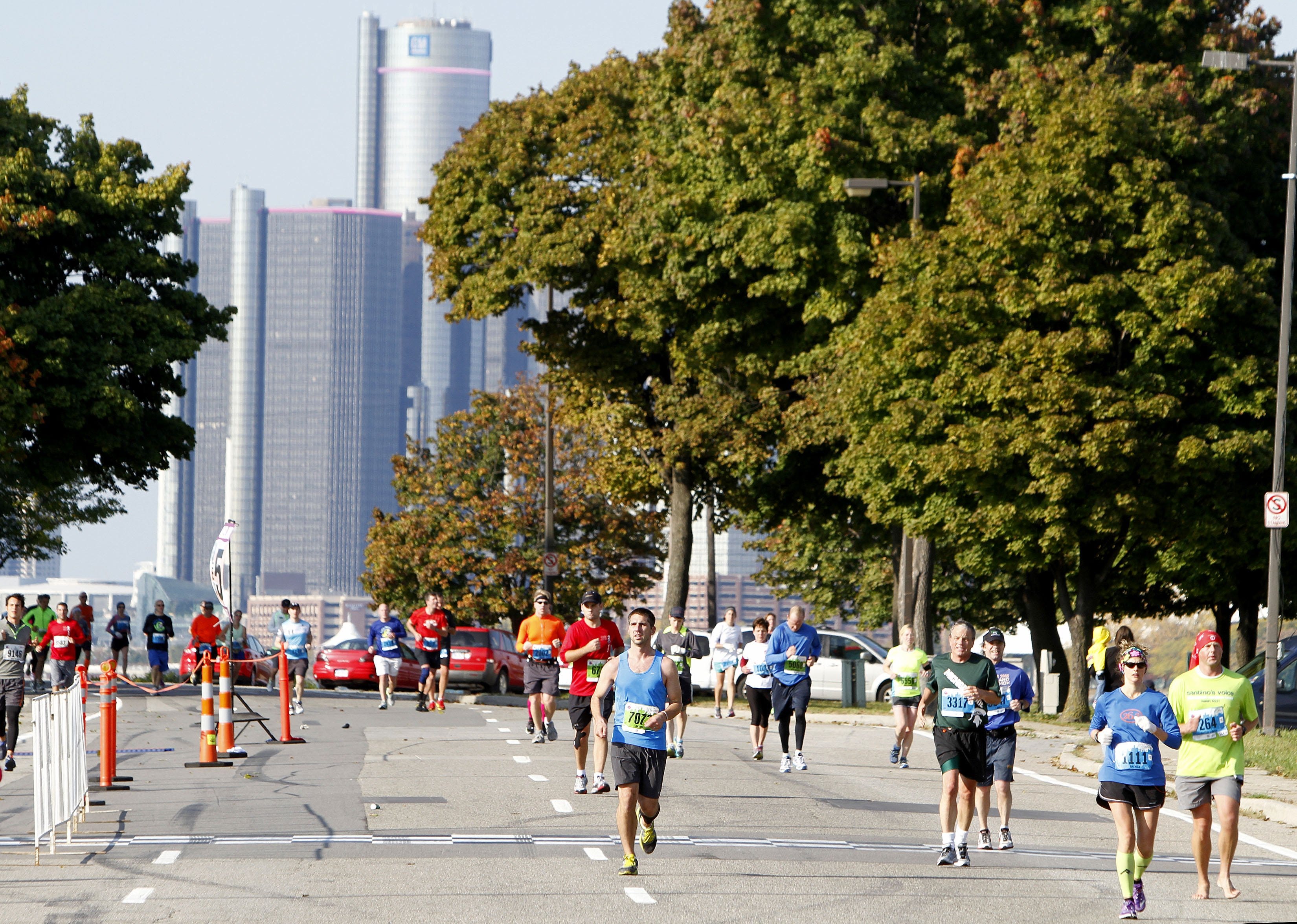 The Detroit marathon through the years