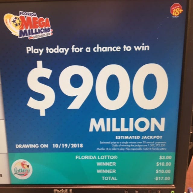 900 million lotto