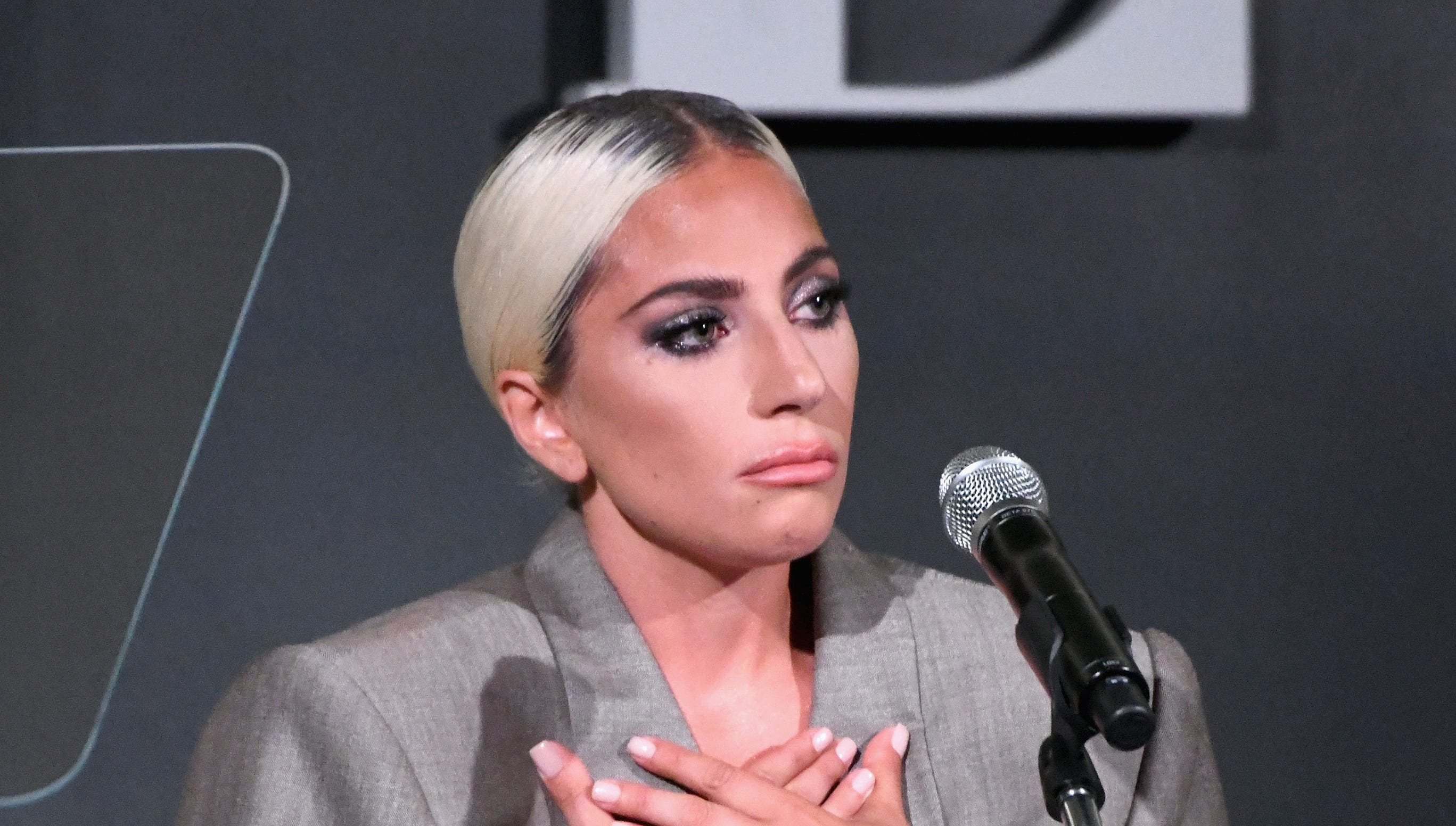 Lady Gaga Reveals Reason Behind Oversize Suit In Powerful Speech 3137