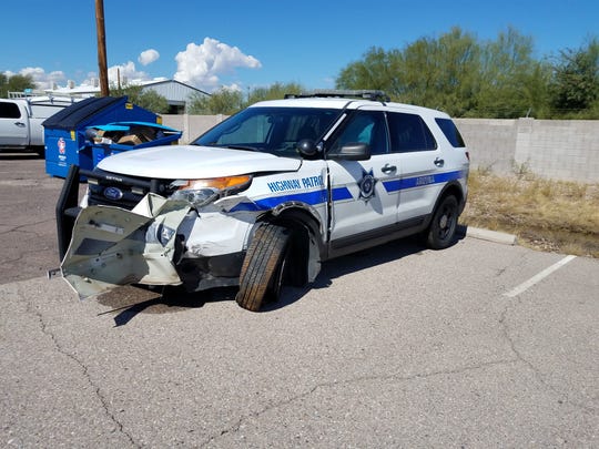 Arizona DPS trooper intentionally crashes to stop wrong-way driver on I ...