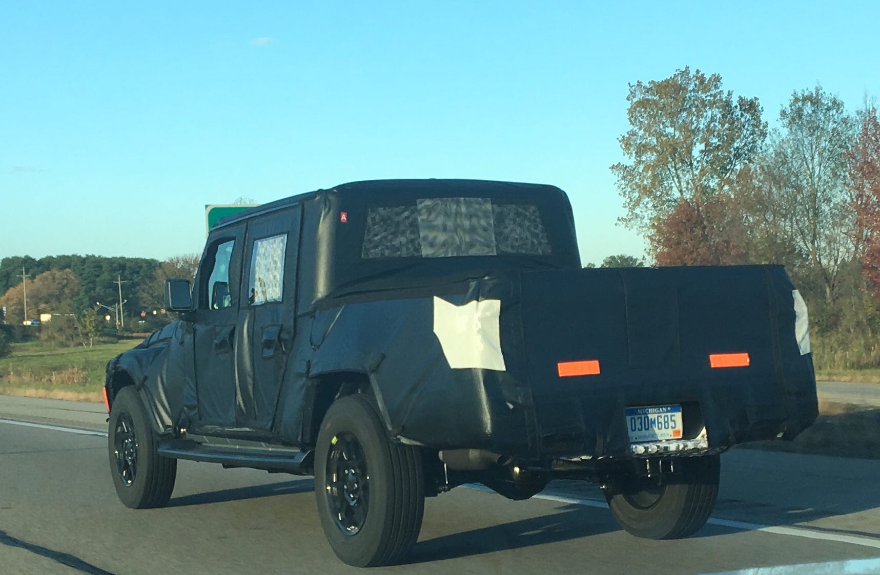 2020 Jeep Scrambler spotted on I-94 , to debut in LA