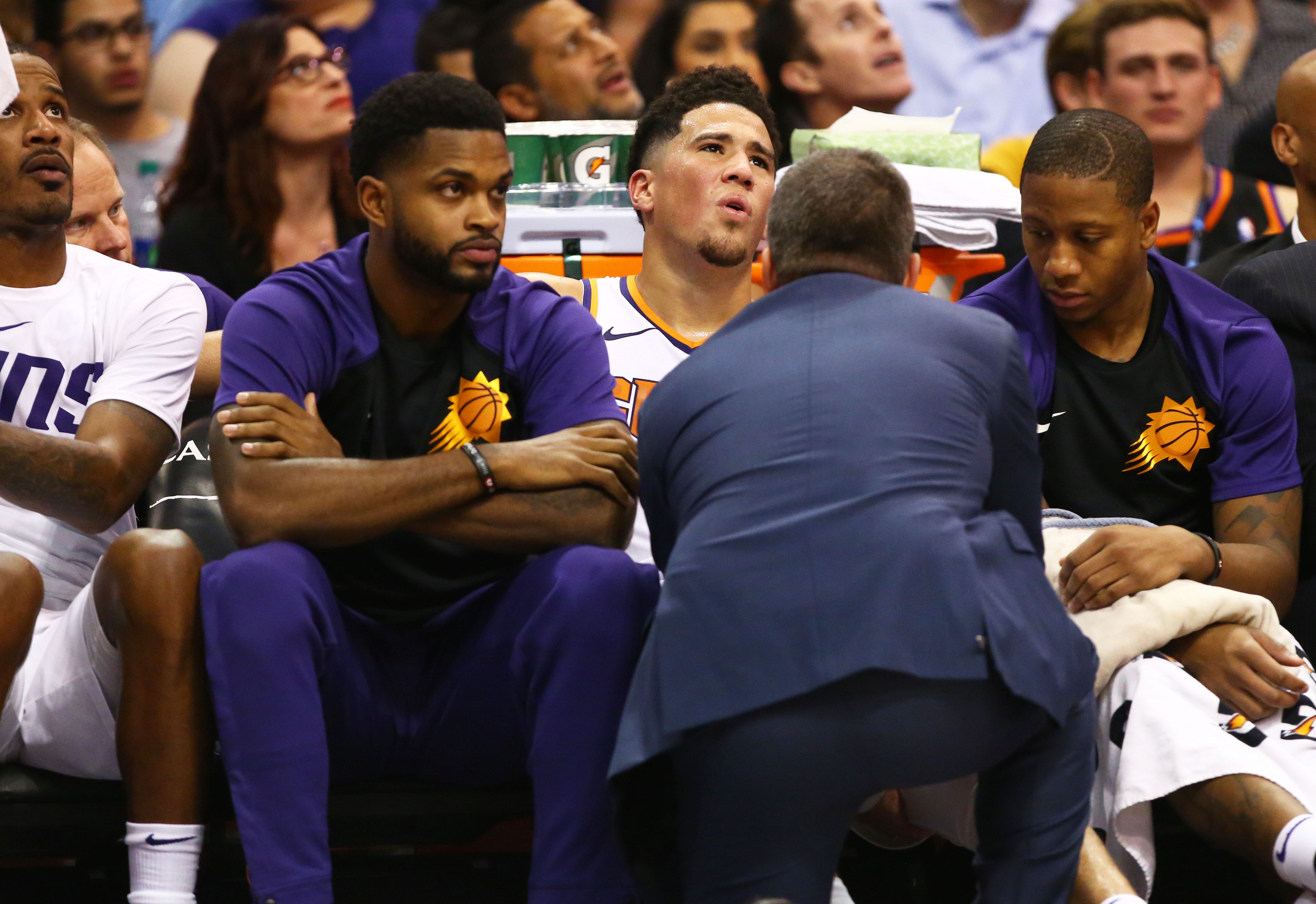 Phoenix Suns Fall To Rival Lakers, Devin Booker Is Injured