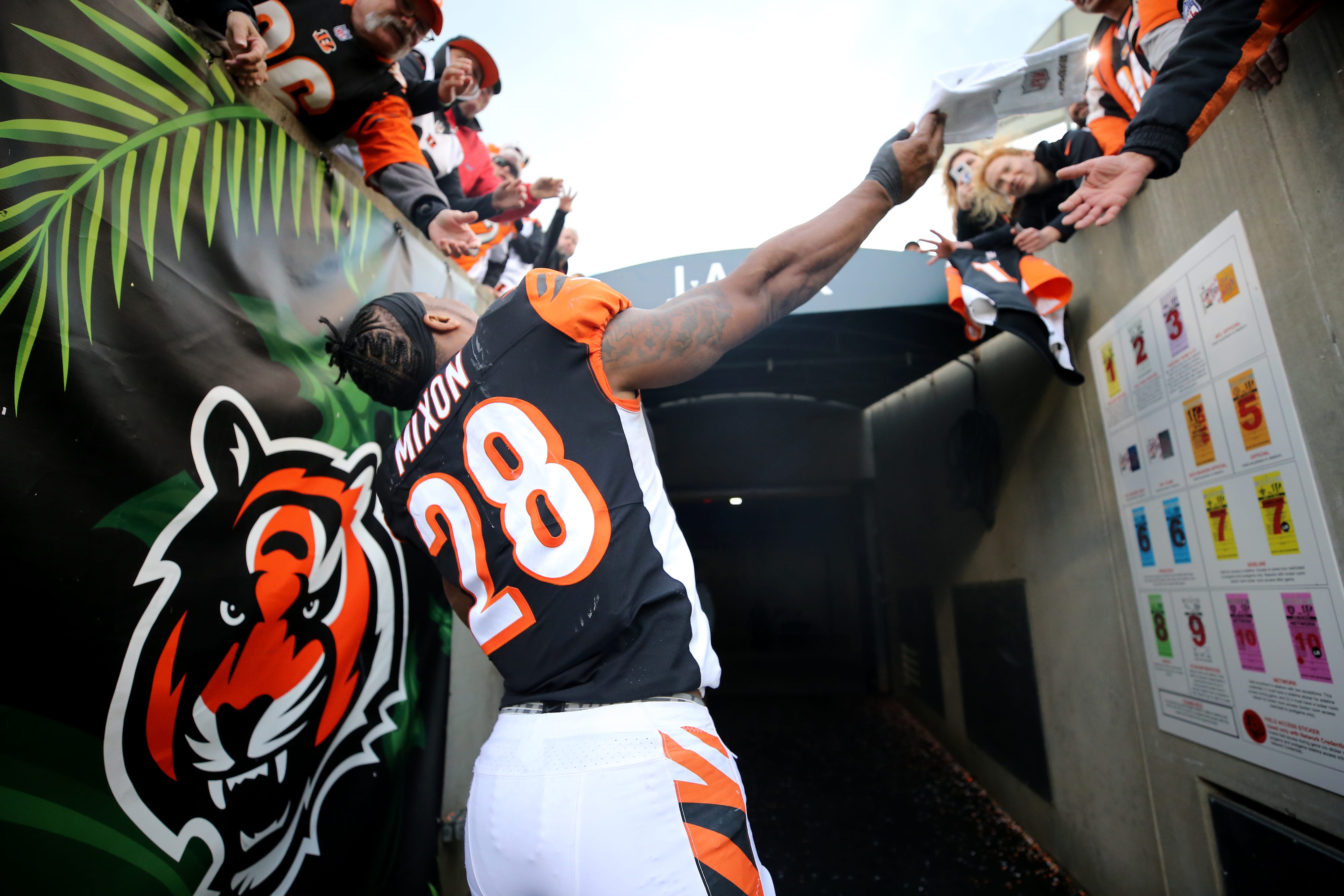 cincinnati bengals jersey schedule