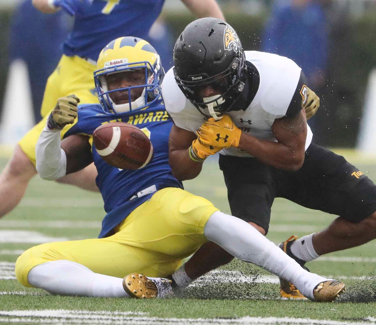 Delaware football team pulls off upset win against No. 10 Towson