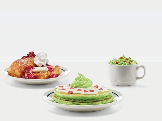 IHOP Grinch special lets kids eat free green pancakes 