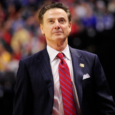 Former Louisville Cardinals head coach Rick Pitino