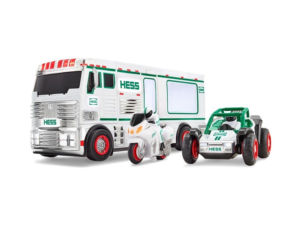 hess truck toy 2018