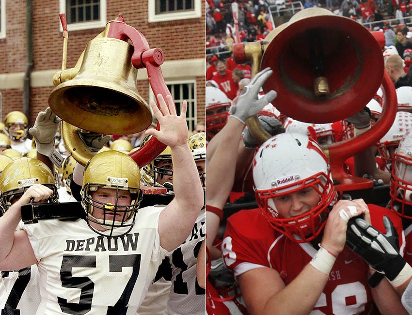 Small School Monon Bell Rivalry Looms Large Between Wabash And DePauw