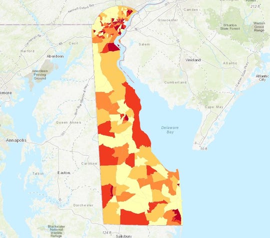 Here's Where Delaware's Drug Overdoses Are Happening