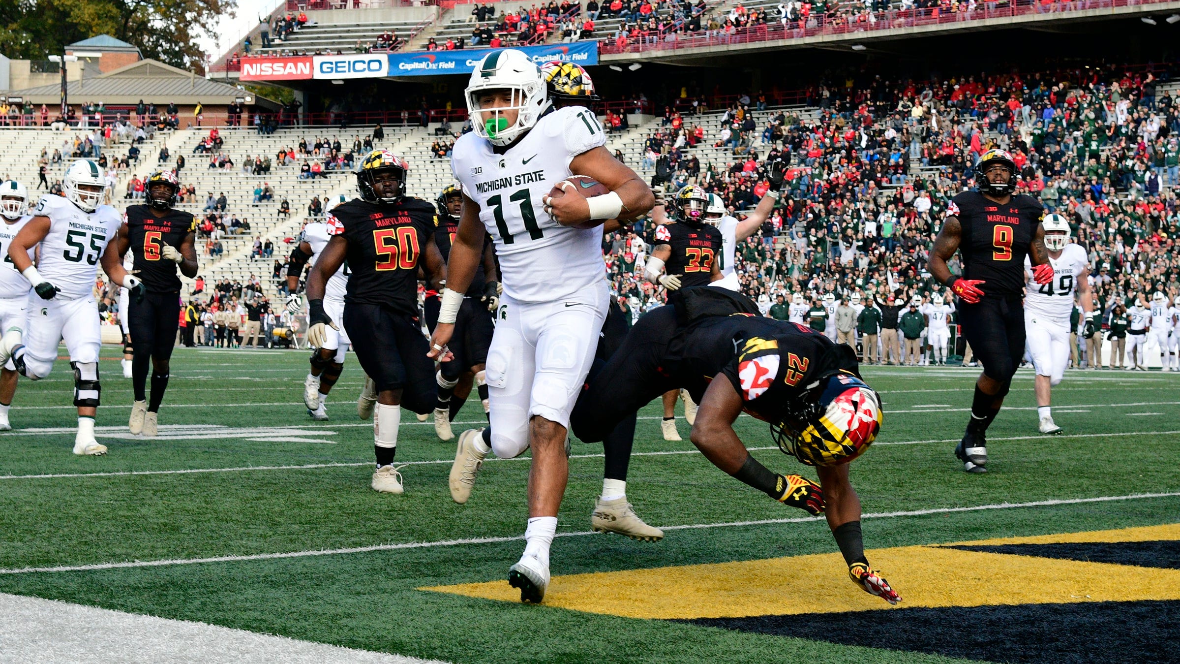 Michigan State football vs. Maryland in Big Ten's Champions Week game