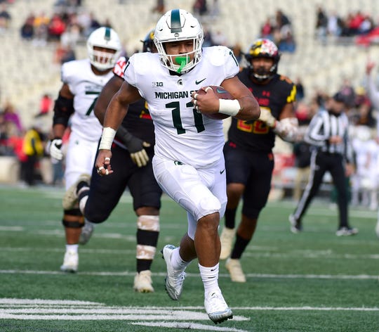 Michigan State Routs Maryland 24 3 To Become Bowl Eligible