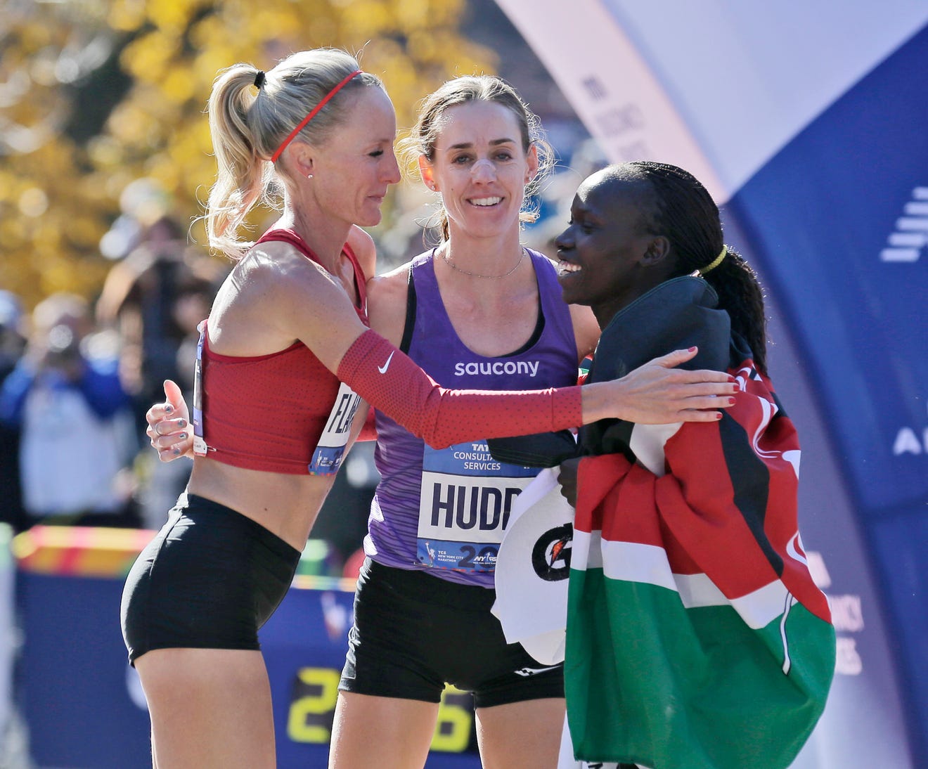 Molly Huddle finishes fourth at New York City Marathon