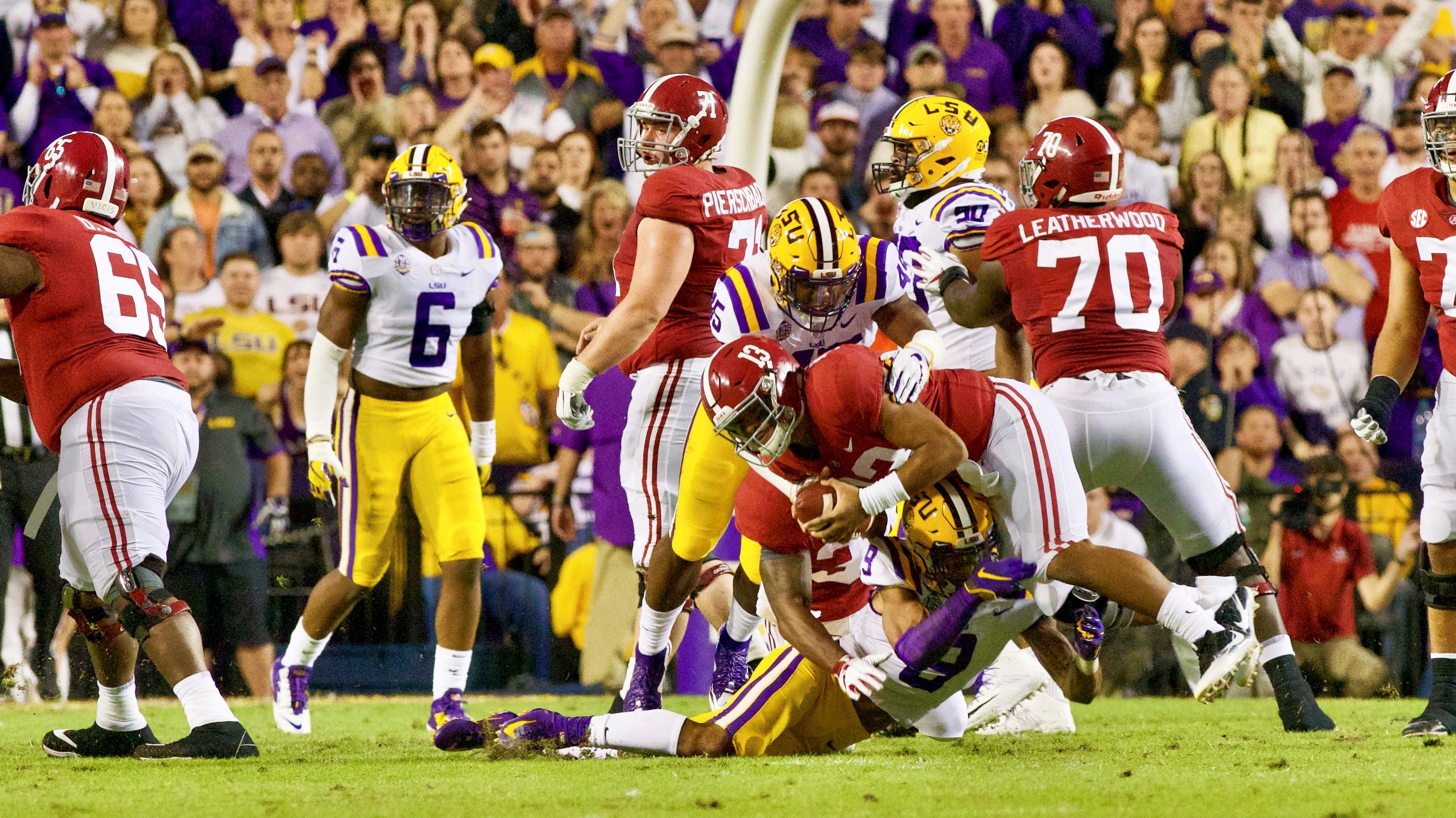 LSU-BAMA LIVE: Tide Takes 9-0 Lead, And LSU Gets Targeting Reversal