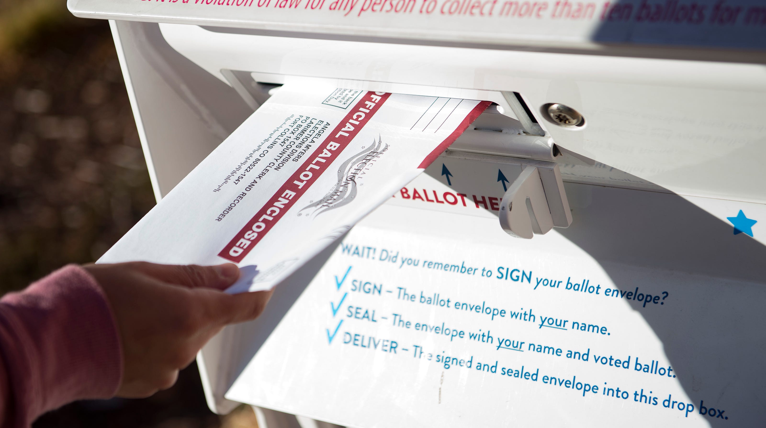 Colorado election How Colorado verifies signatures on mailin ballots