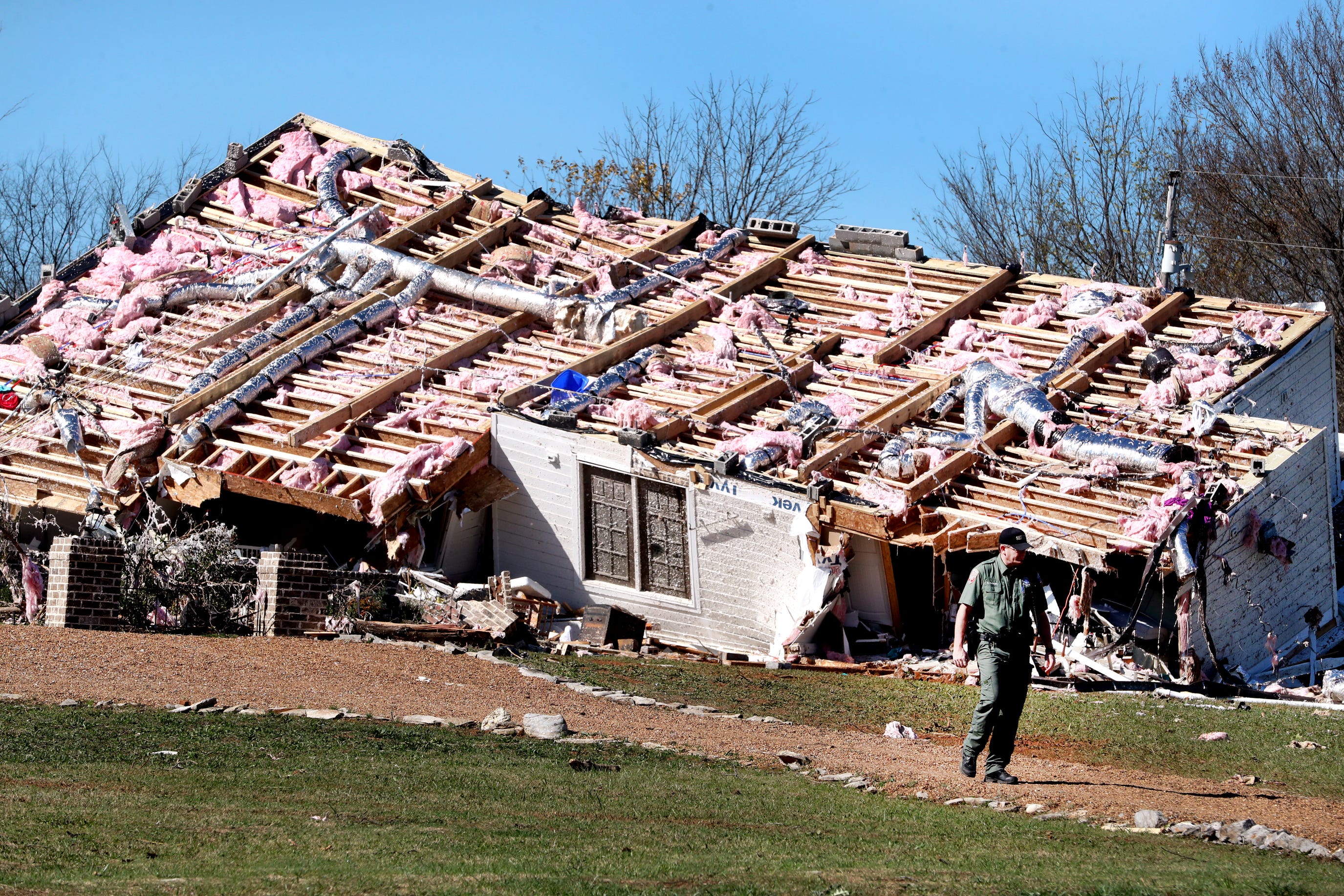 Severe Storms Damage Homes In Rutherford County