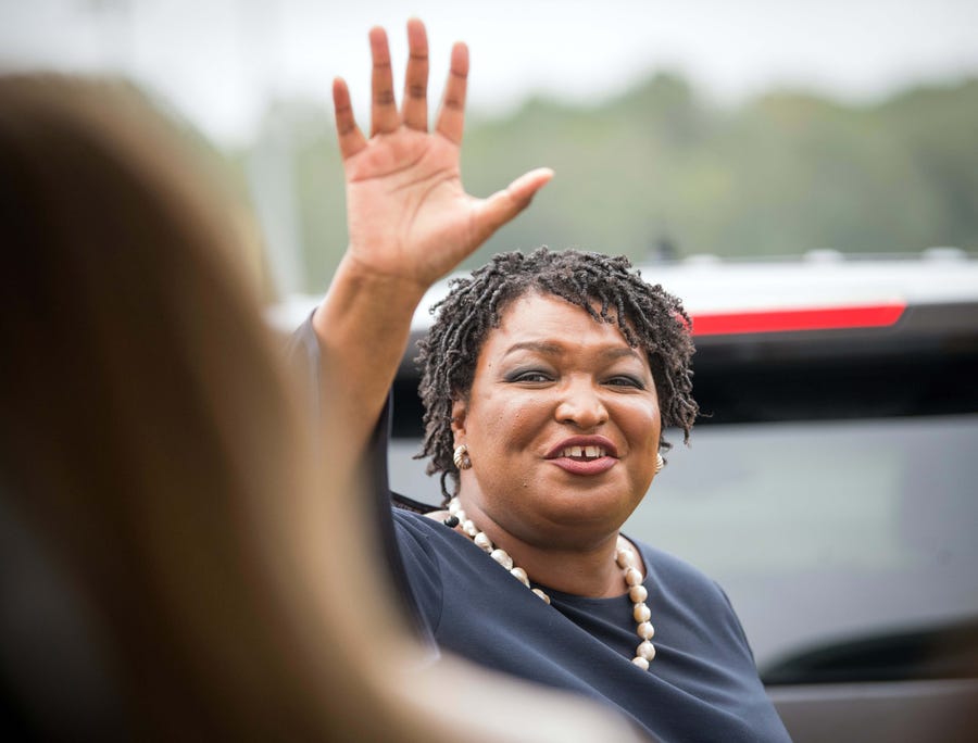 Stacey Abrams could become the first African-American woman to win a gubernatorial race in U.S. history.