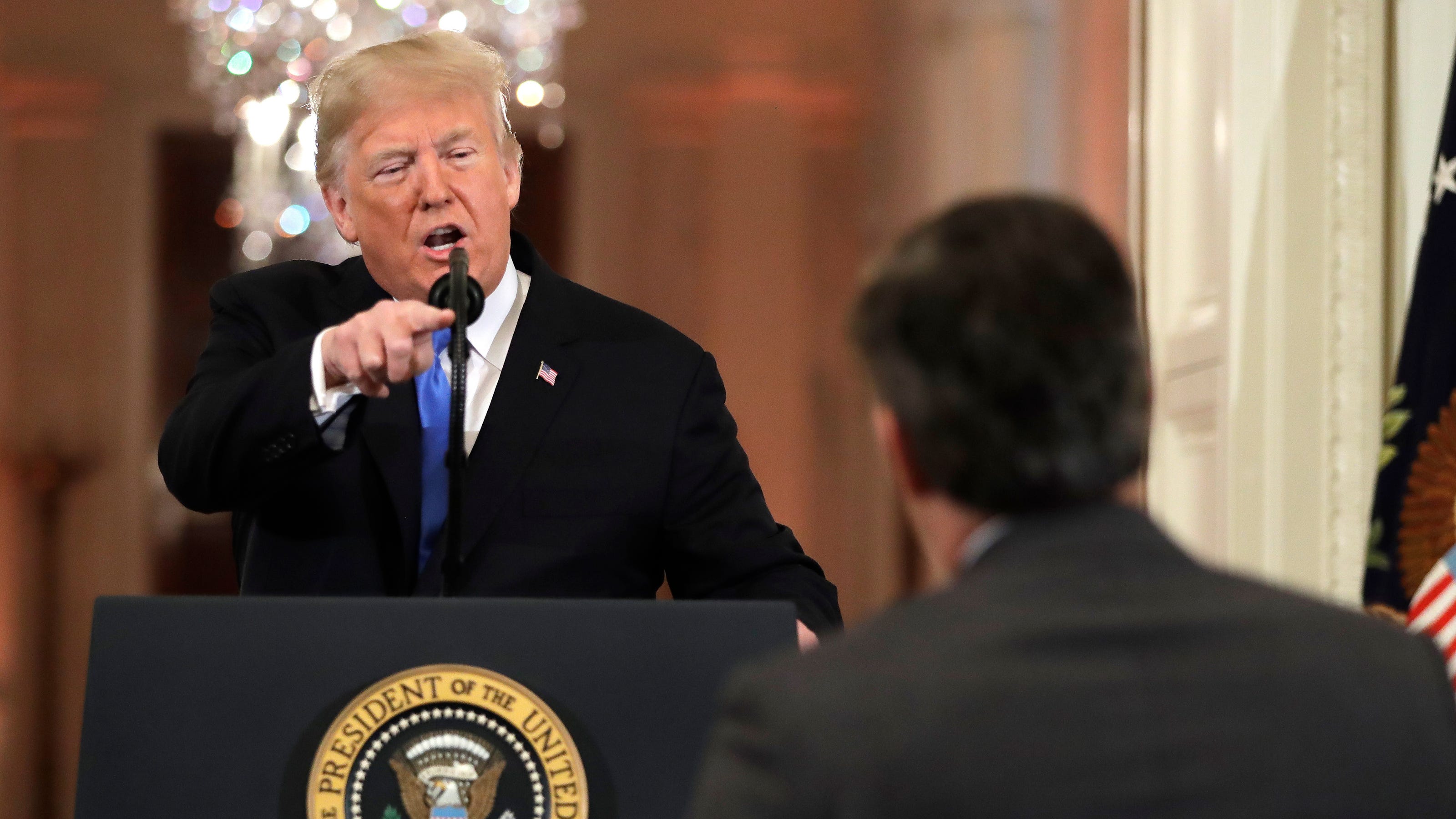 Donald Trump White House Clash With Cnns Jim Acosta Notable Moments