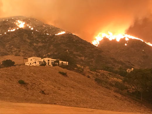 Miley Cyrus: House Destroyed In California Fire