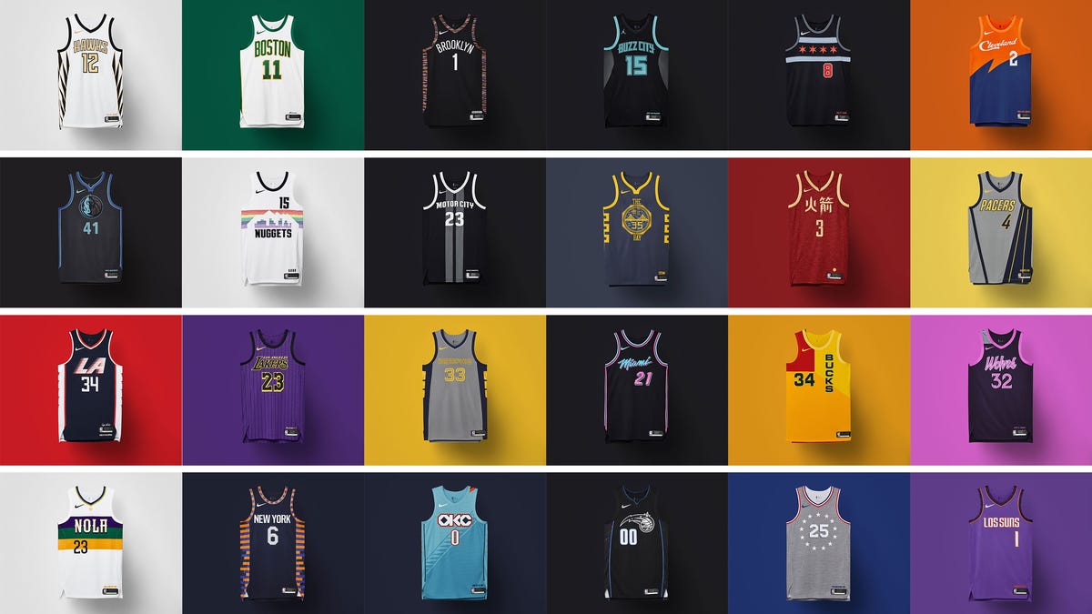 Nike NBA City Edition uniforms for 201819 season