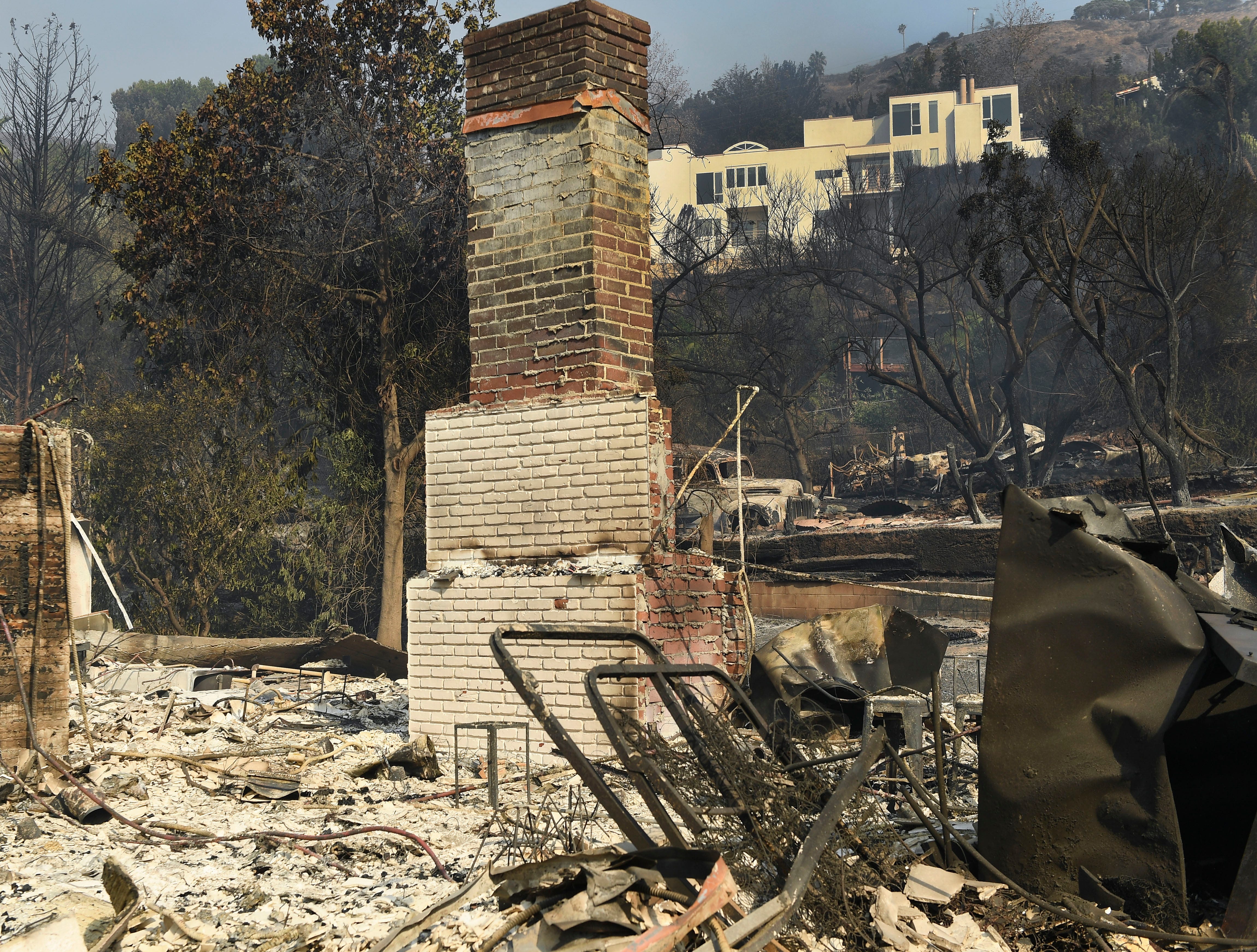 Devastation In Malibu After Wildfires