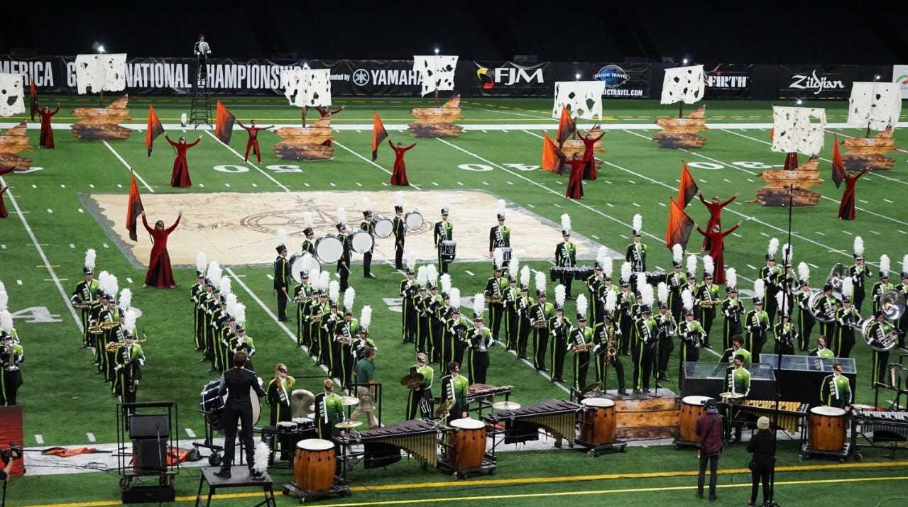 West Salem High School marching band competes in grand nationals