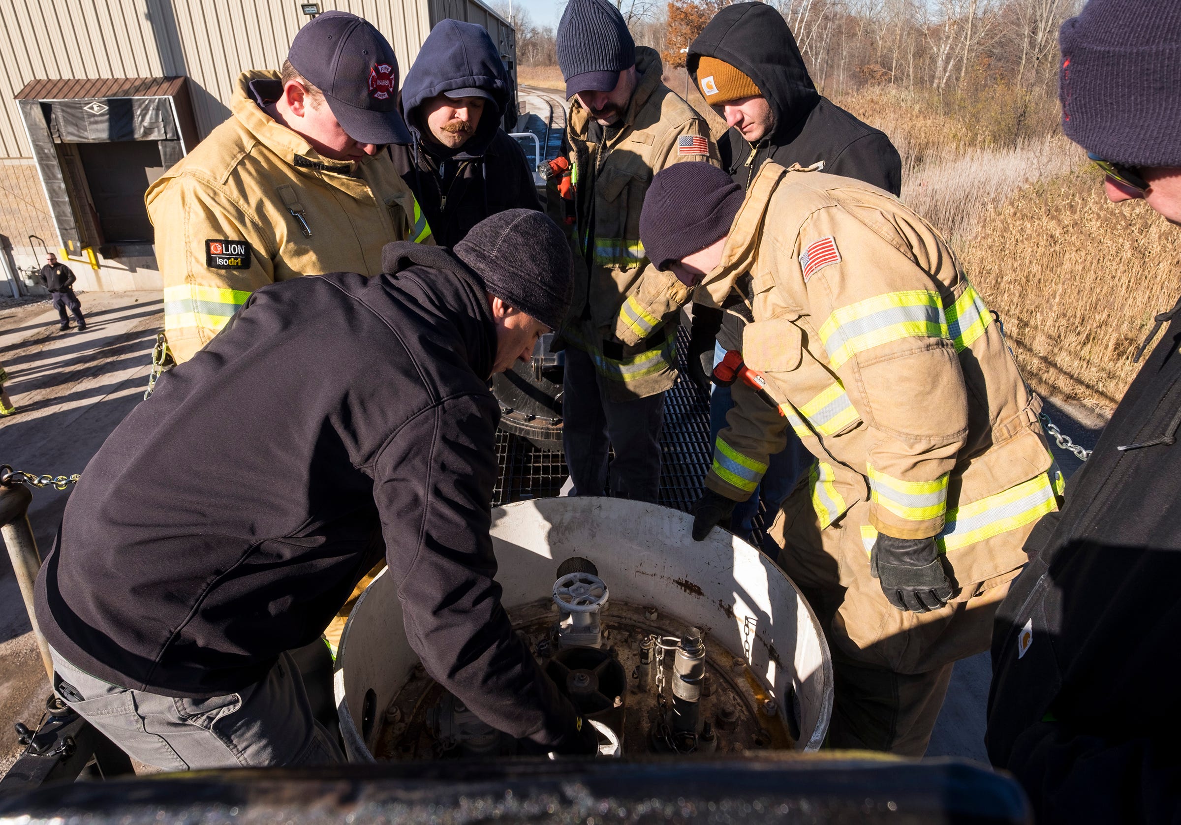 Firefighters Learn To Prevent Disasters At Hazmat Training