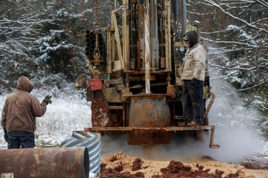 water pollution missouri caverns litton wells vapors tce fantastic positive test site vent drilling trichloroethylene drilled southwest holes workers leader