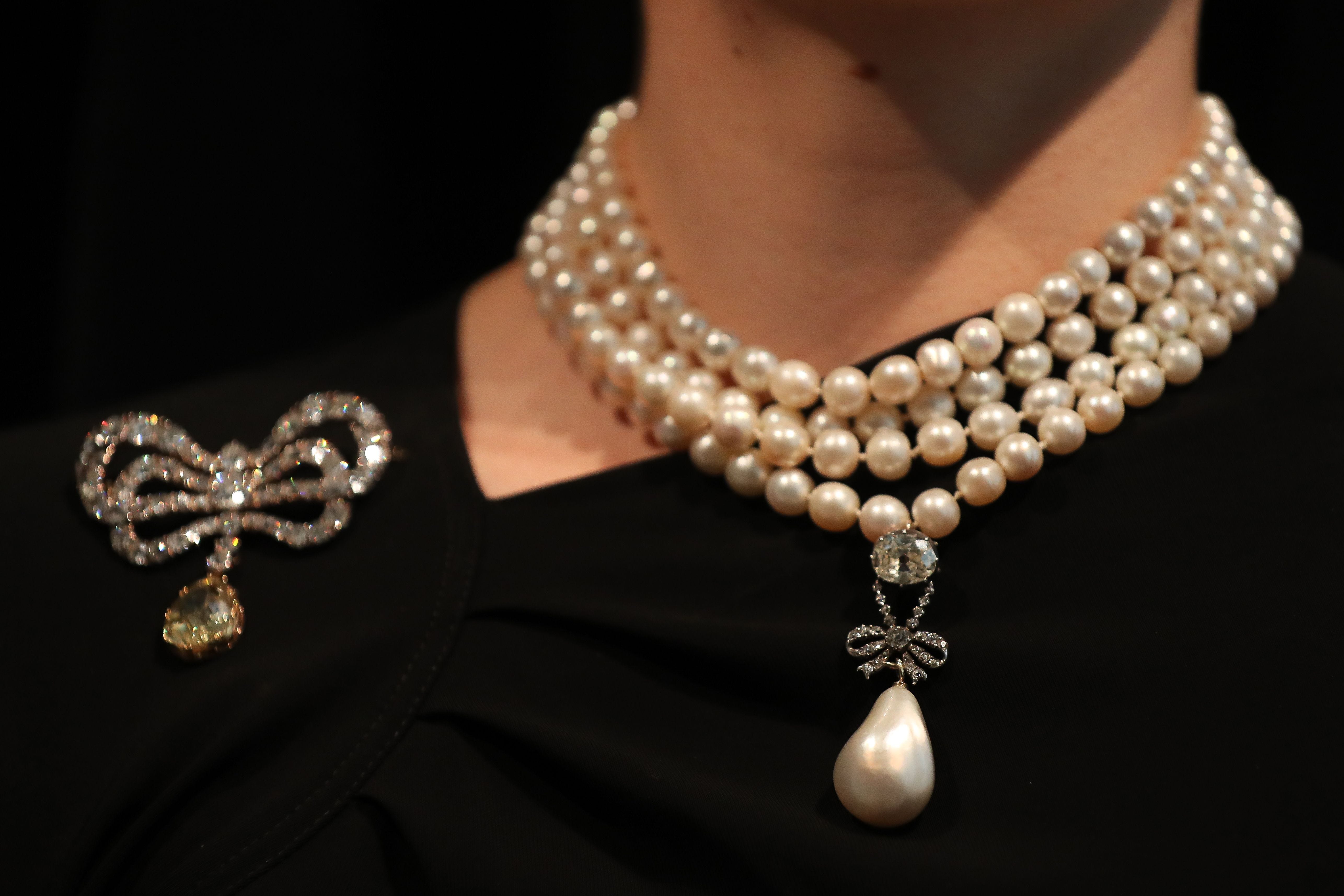 pearls and jewels