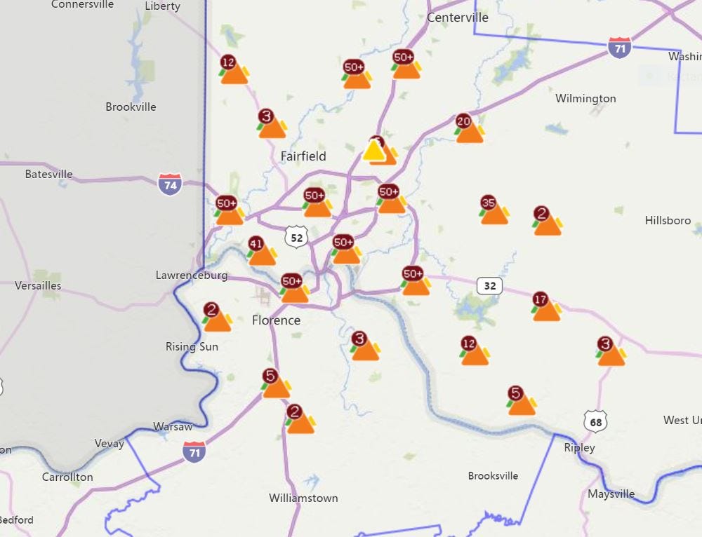 Duke Energy Ohio Outage Map - Maps For You