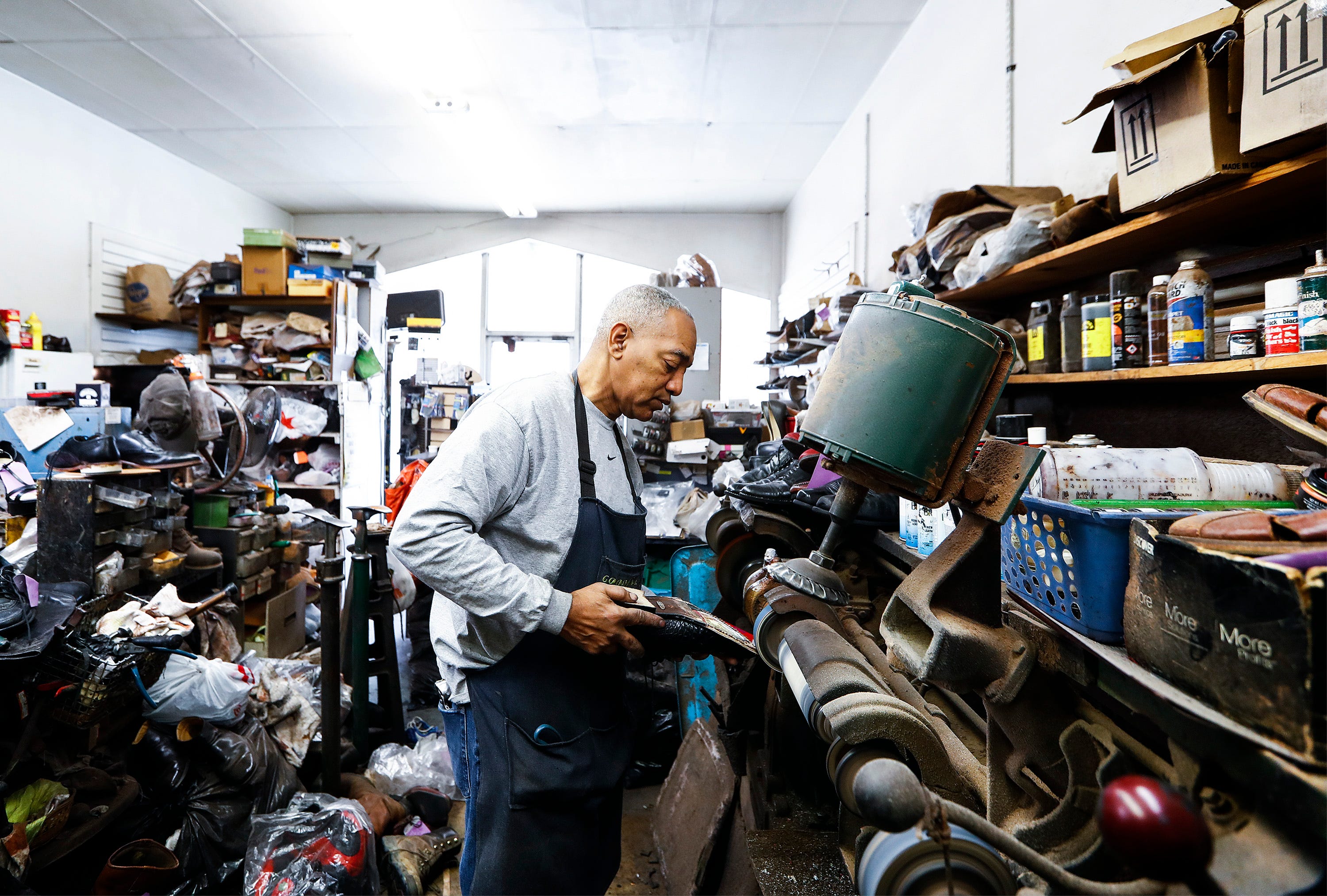 Dying trade of shoe repair