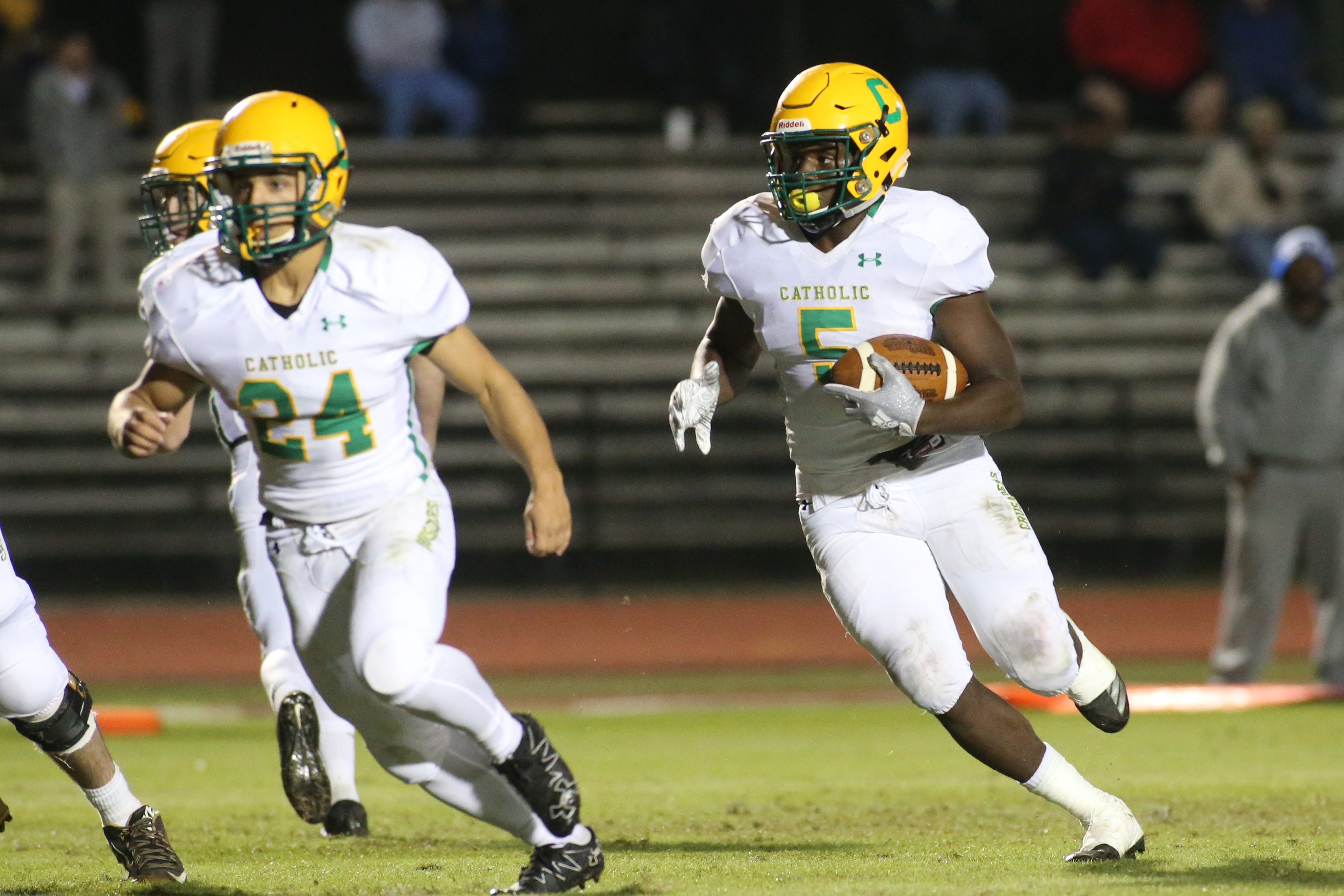 Florida High Vs. Pensacola Catholic, High School Football Region 1-3A ...