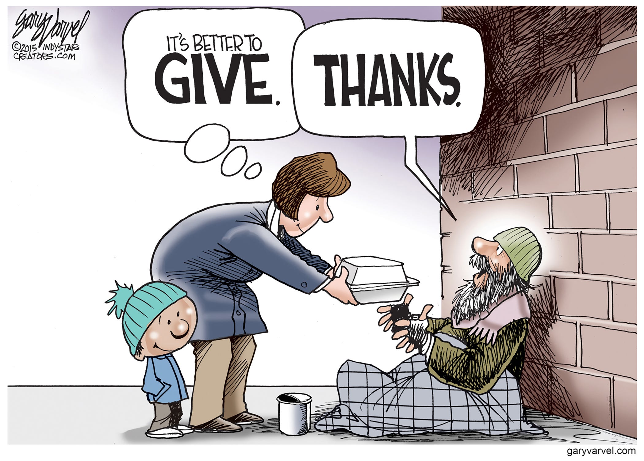 Cartoonist Gary Varvel: Happy Thanksgiving