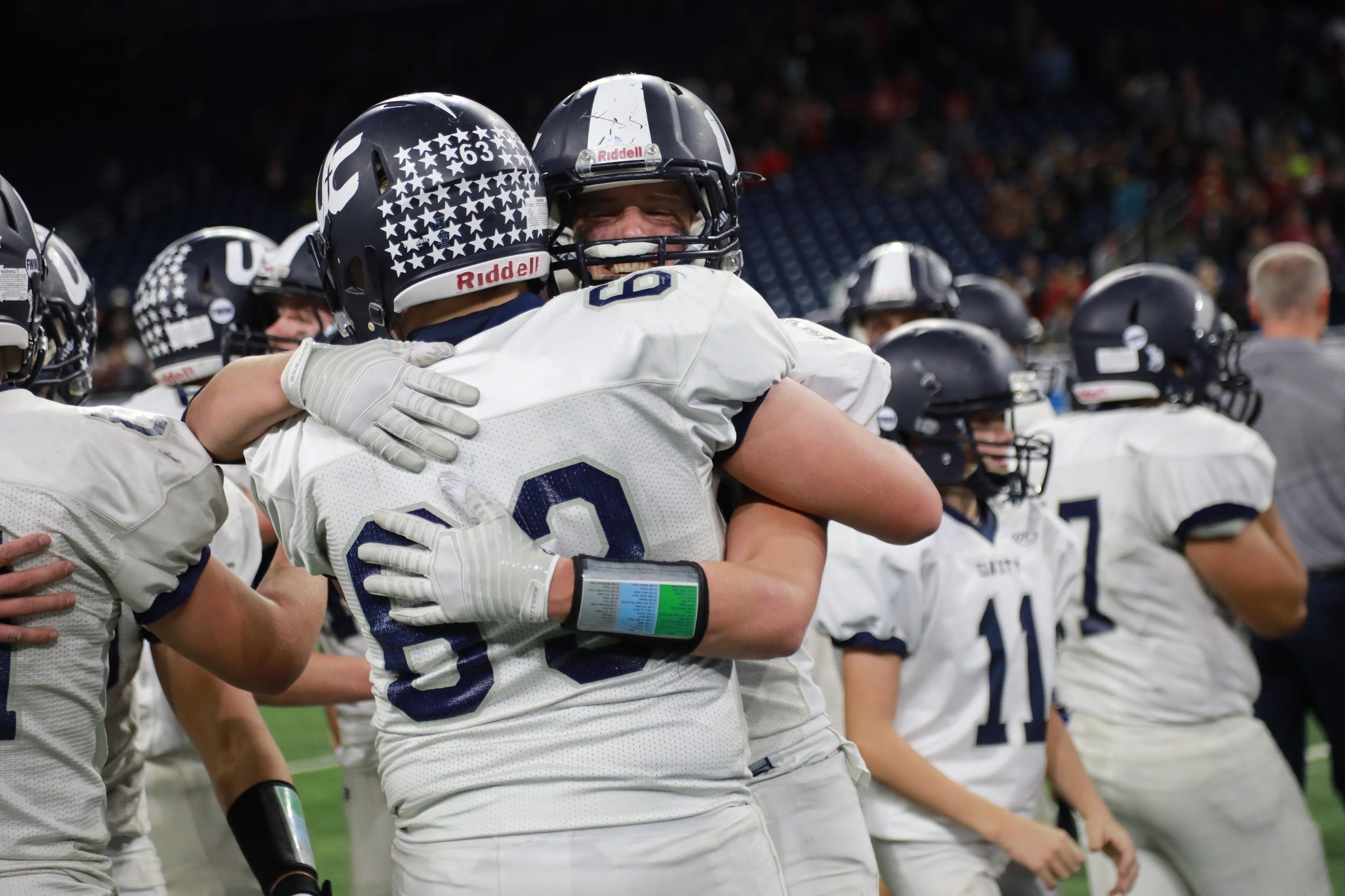 hudsonville unity christian beats portland wins first title