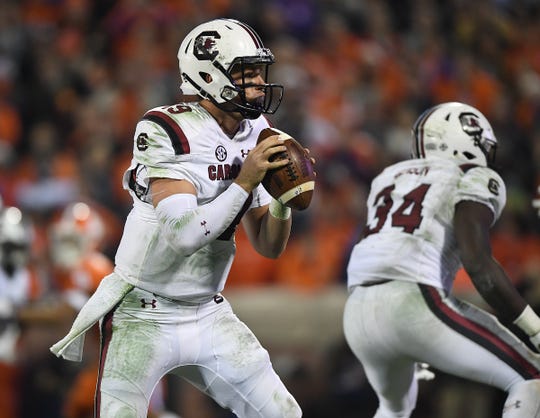 South Carolina Football Jake Bentley Tops Trevor Lawrence