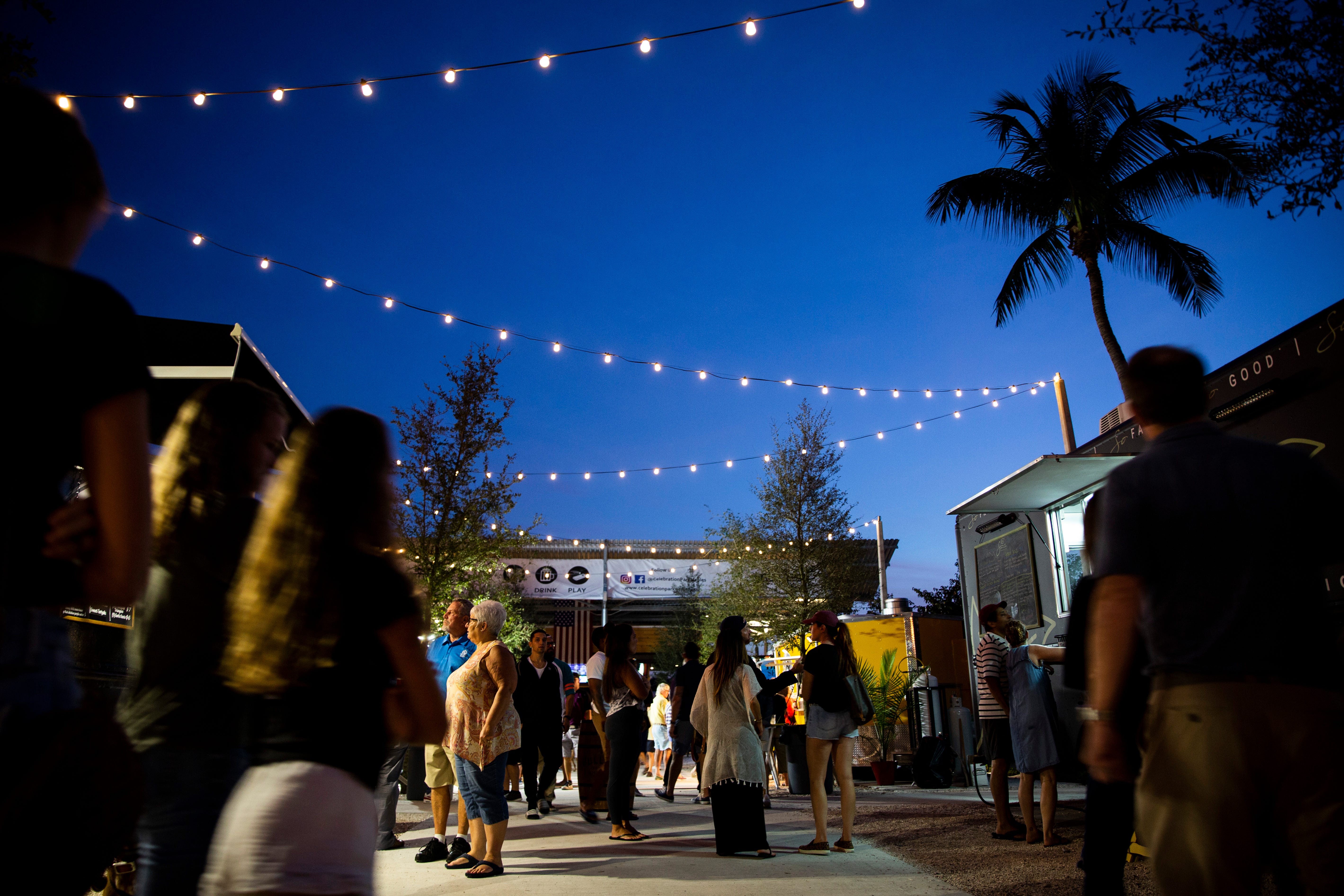 Video Walk Through Celebration Parks Food Trucks