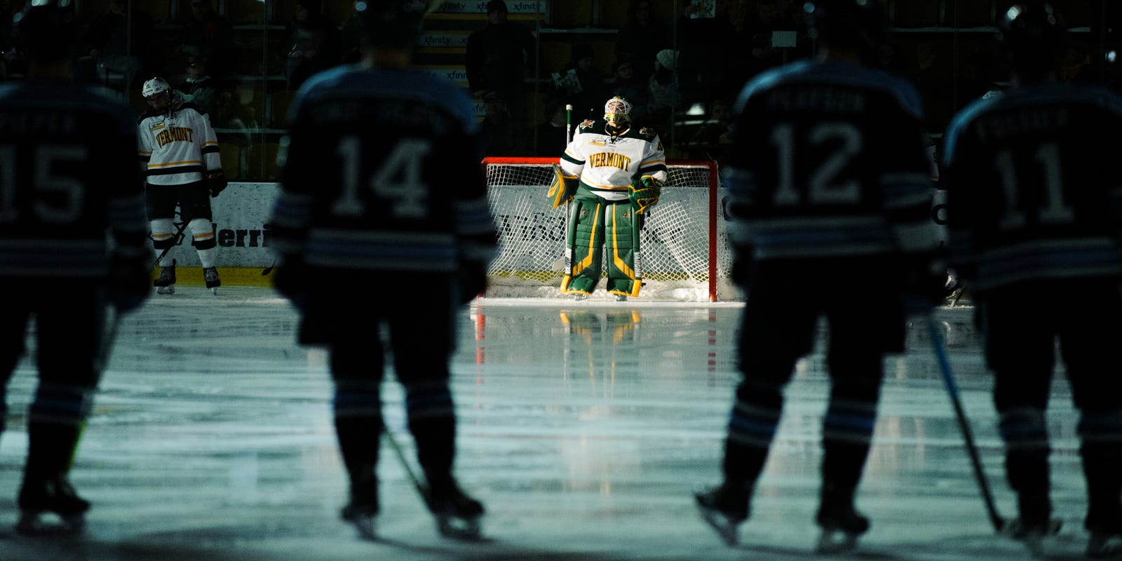 Is Stefanos Lekkas The Best Goaltender In Uvm Men S Hockey History