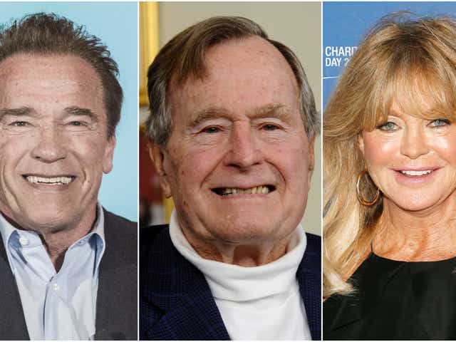George H W Bush Schwarzenegger More Celebs React To His Death